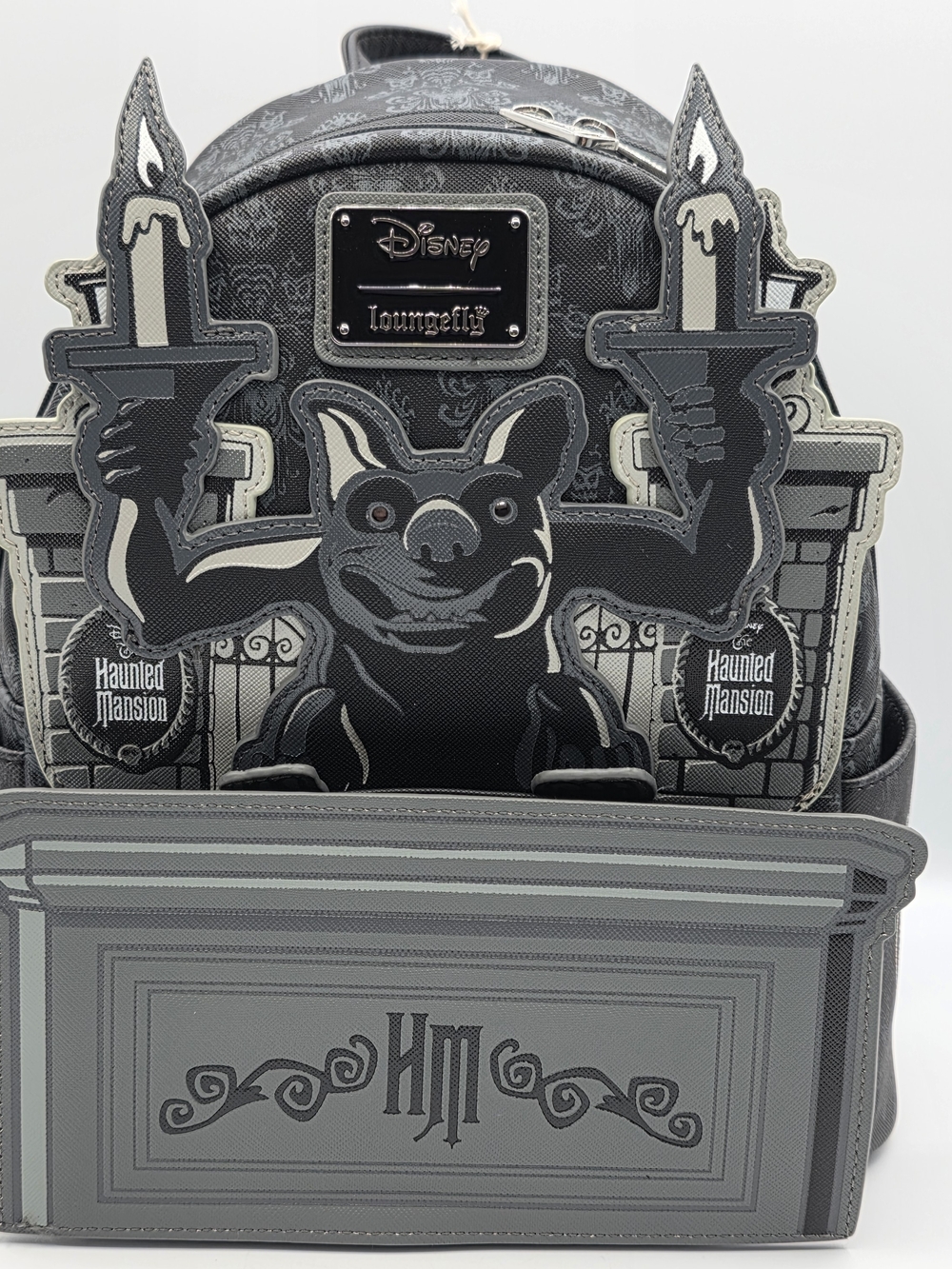Loungefly The Haunted Mansion Gargoyle Light Up Glow Mini Backpack